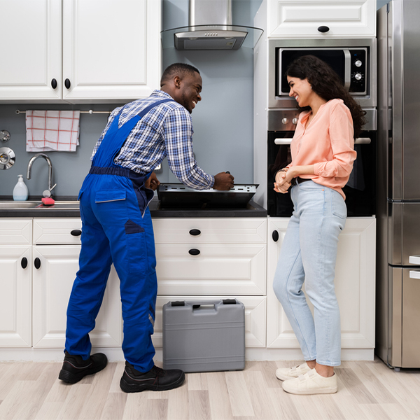 what kind of warranty do you offer on your cooktop repair services in Oakhurst Texas